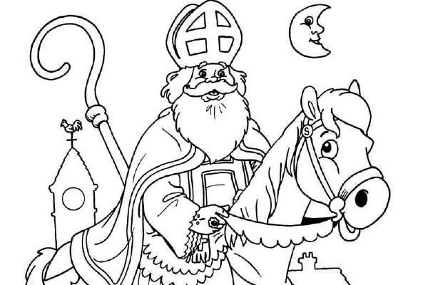 Nikolaus Ausmal Aktion 2024